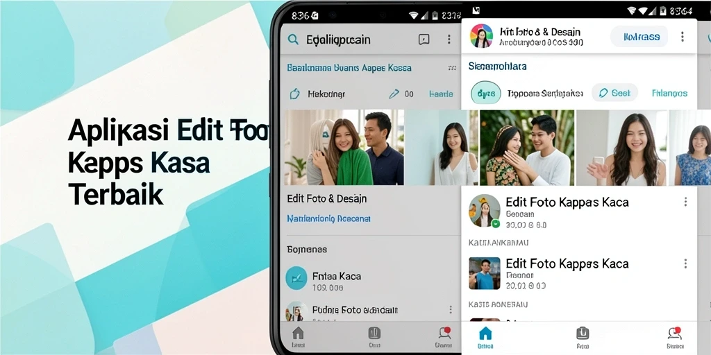 Tampilan antarmuka aplikasi Edit Foto Kertas Kaca 8364 yang menarik.